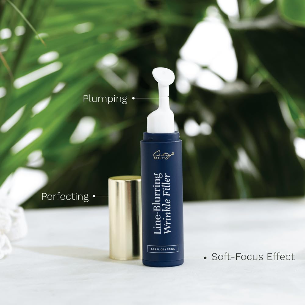 City Beauty Line-Blurring Wrinkle Filler texture luxueuse sur la peau