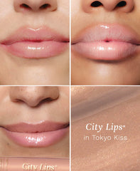City Lips Tokyo Kiss textura hidratante que ofrece confort diario