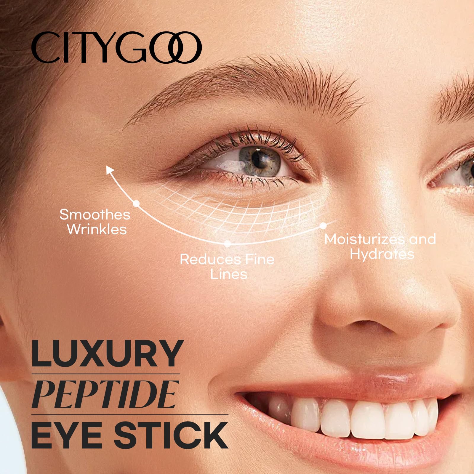 CITYGOO con colágeno y hialurónico, hidratación en el contorno ocular.