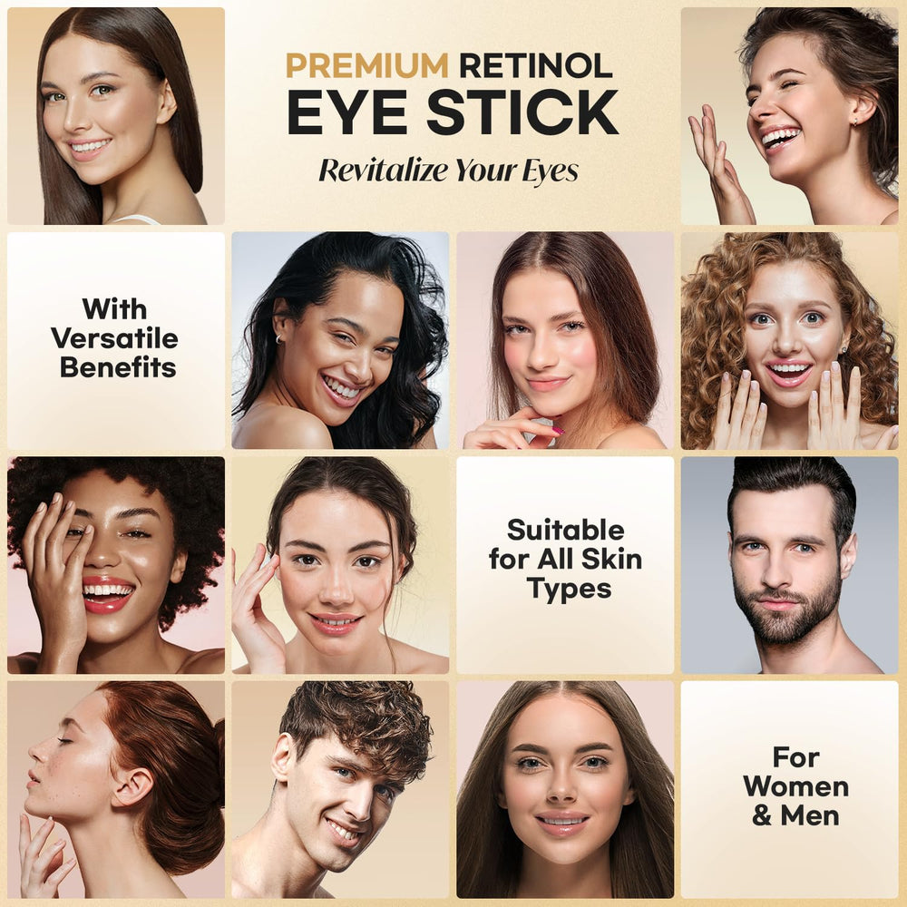 CITYGOO Retinol Eye Stick fórmula suave apta para piel sensible