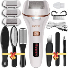CIVYPRO limpiador eléctrico para pies, exfoliación suave en casa