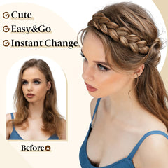 CJL HAIR banda elástica: ajuste natural y adaptable para diferentes tamaños de cabeza.