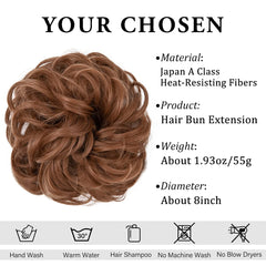 CJL HAIR rizos ondulados con textura sintética suave