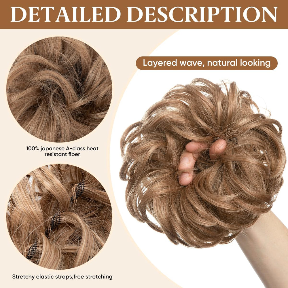 CJL HAIR fibra sintética resistente al calor, lista para peinados duraderos.