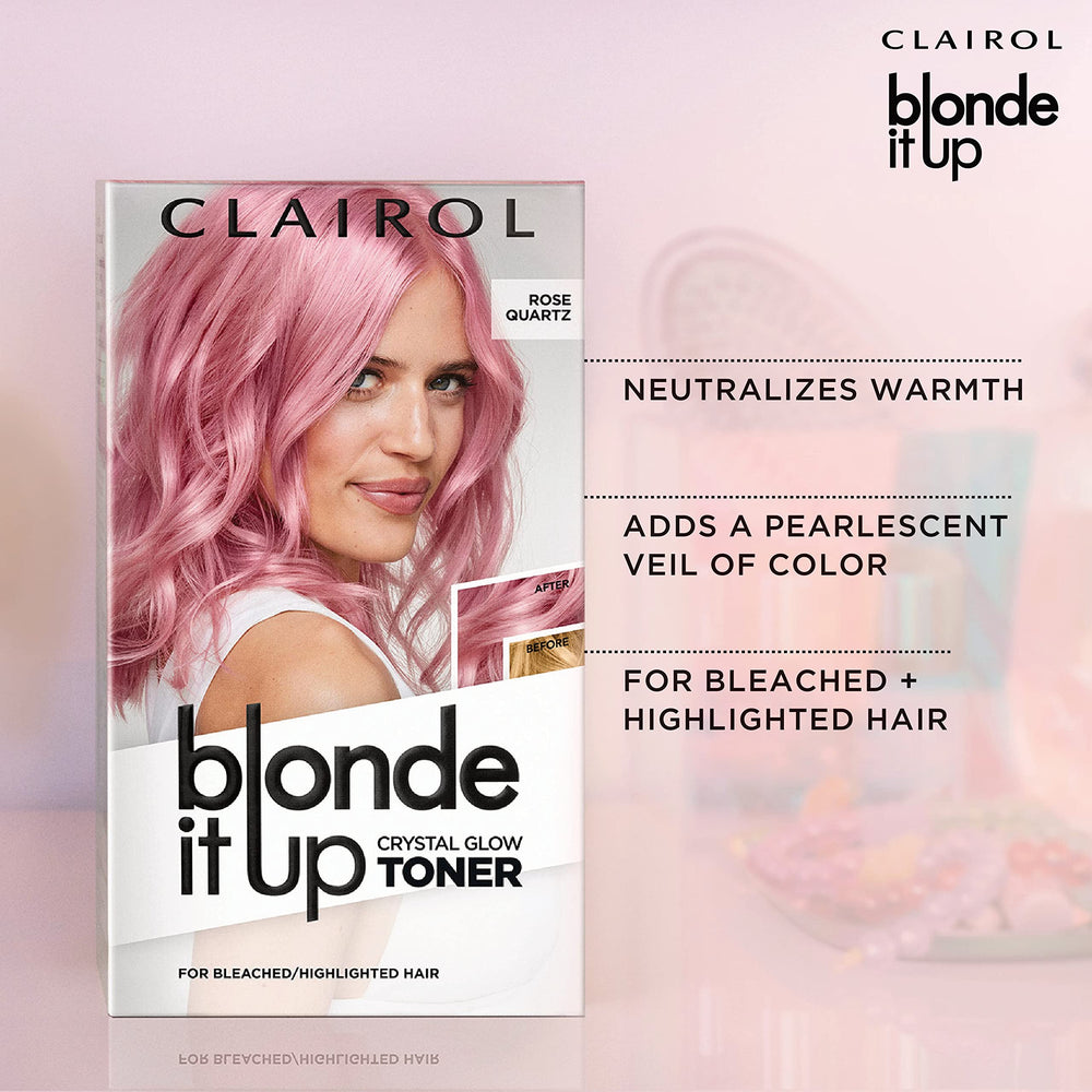 Clairol, neutralización de calidez, aporta rubios más neutros.