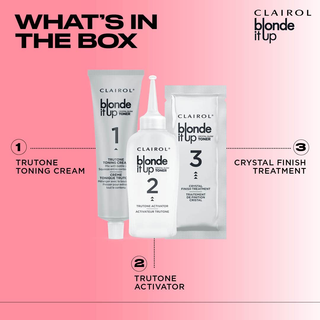 Clairol, textura cremosa, brinda mezcla suave y fácil de aplicar.