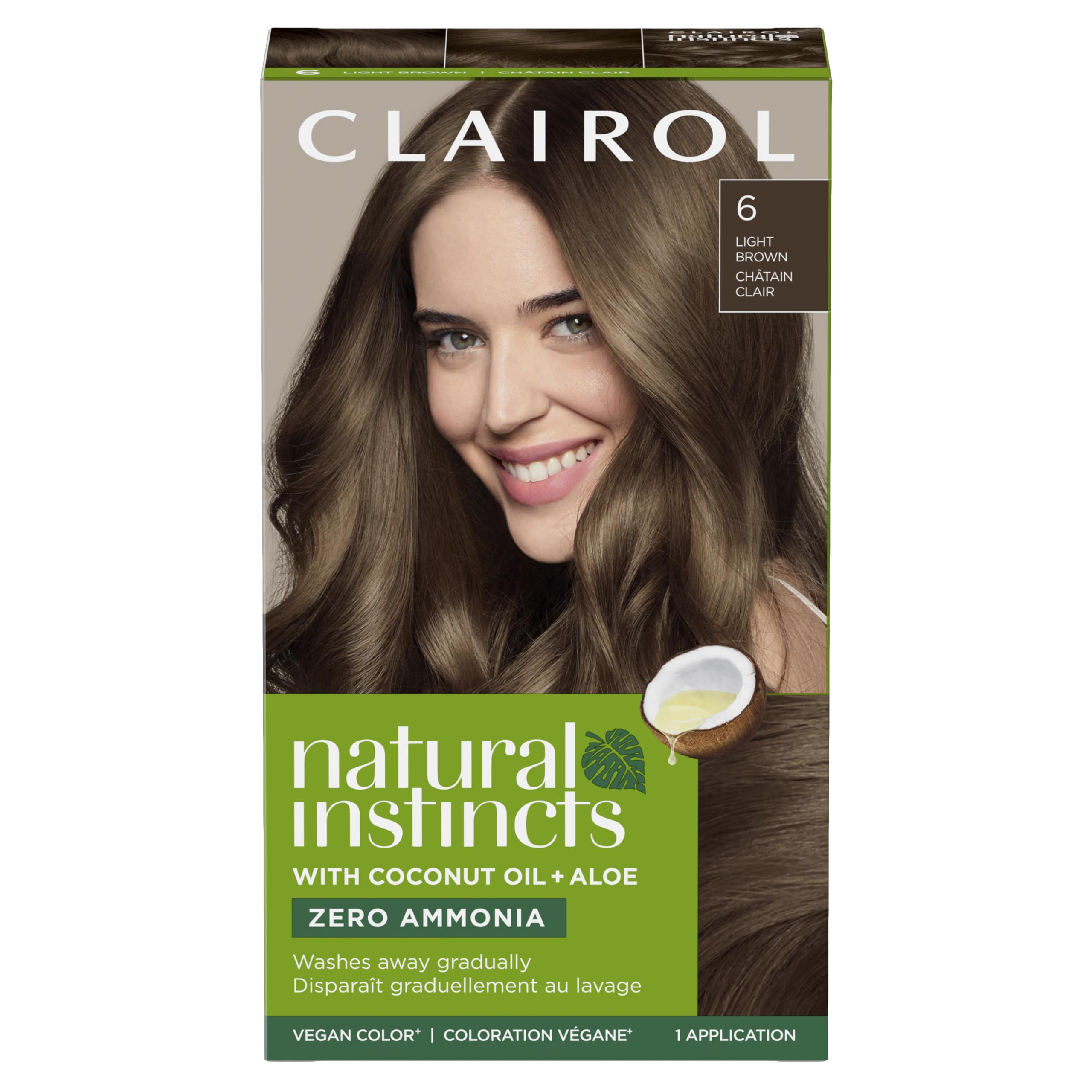 Clairol Natural Instincts: crema de color para aplicación suave sin amoníaco.