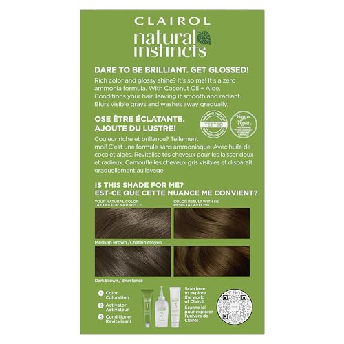 Activador de Clairol Natural Instincts Demi para una coloración suave en casa
