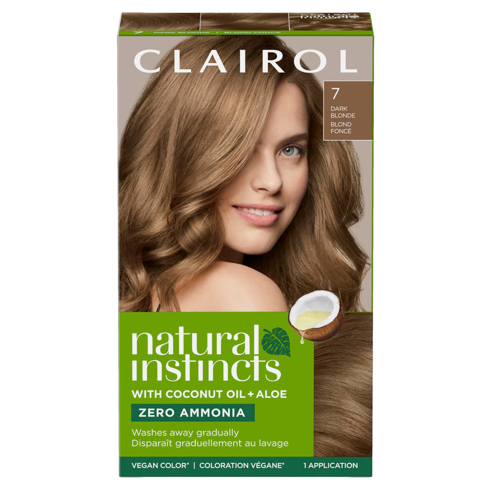Clairol Natural Instincts empaque práctico para teñido demi-permanente en casa