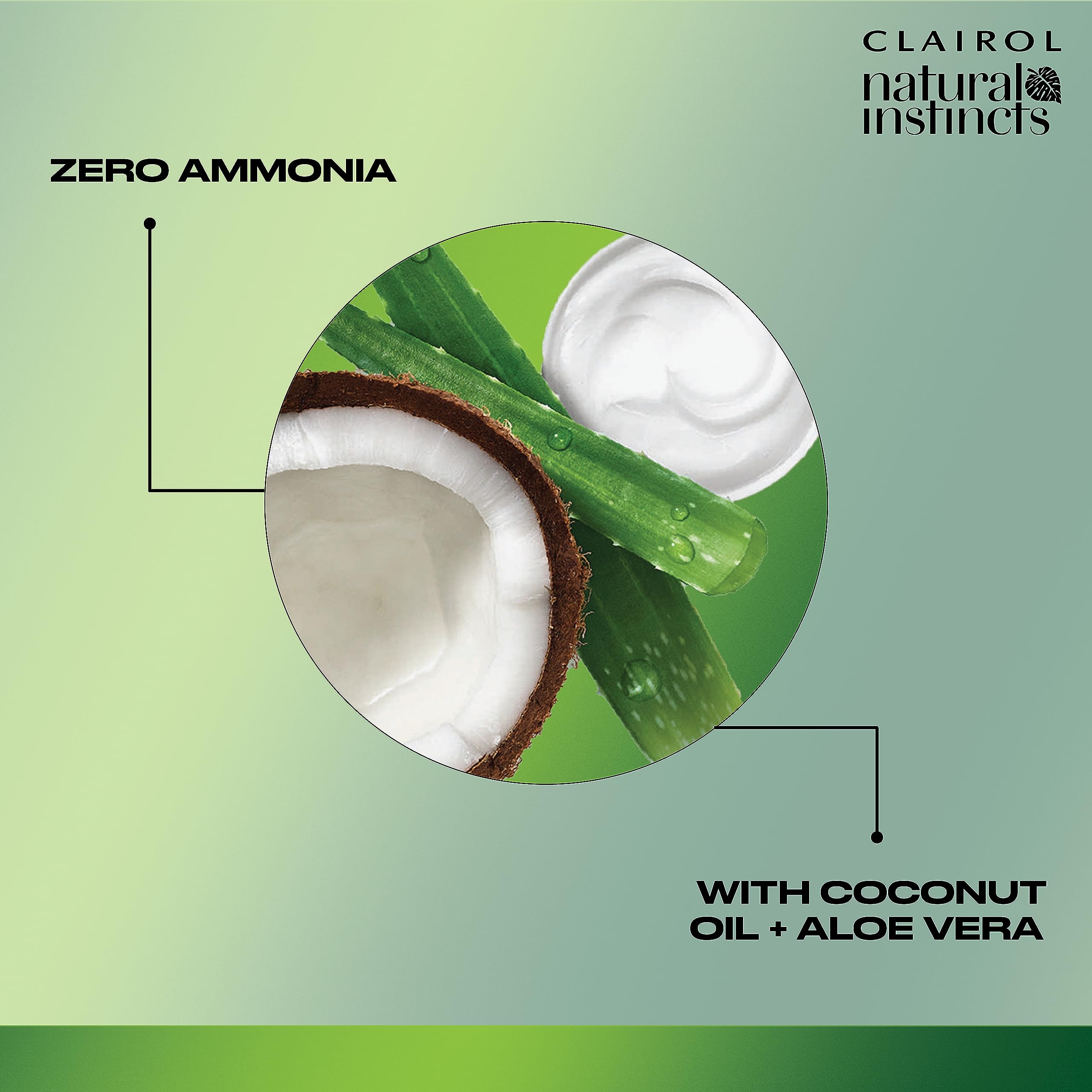 Clairol Natural Instincts Demi-Permanente, cuidado del cabello durante la coloración.