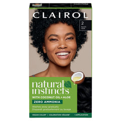 Clairol Natural Instincts, empaque-frente, facilita revisar tonos disponibles para elegir color