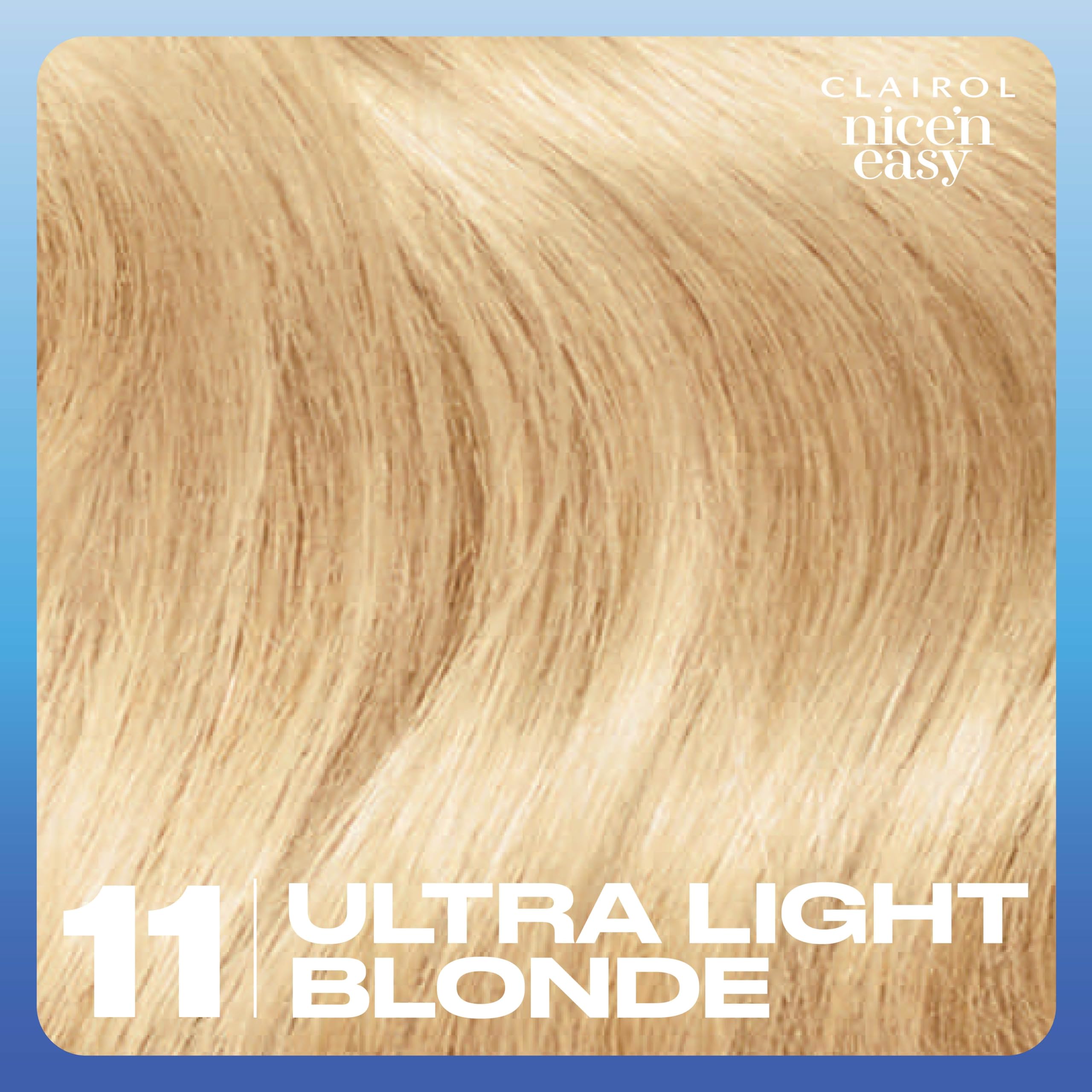 Clairol Nice'n Easy 11 Ultra Claro Rubio: guantes para una aplicación limpia.