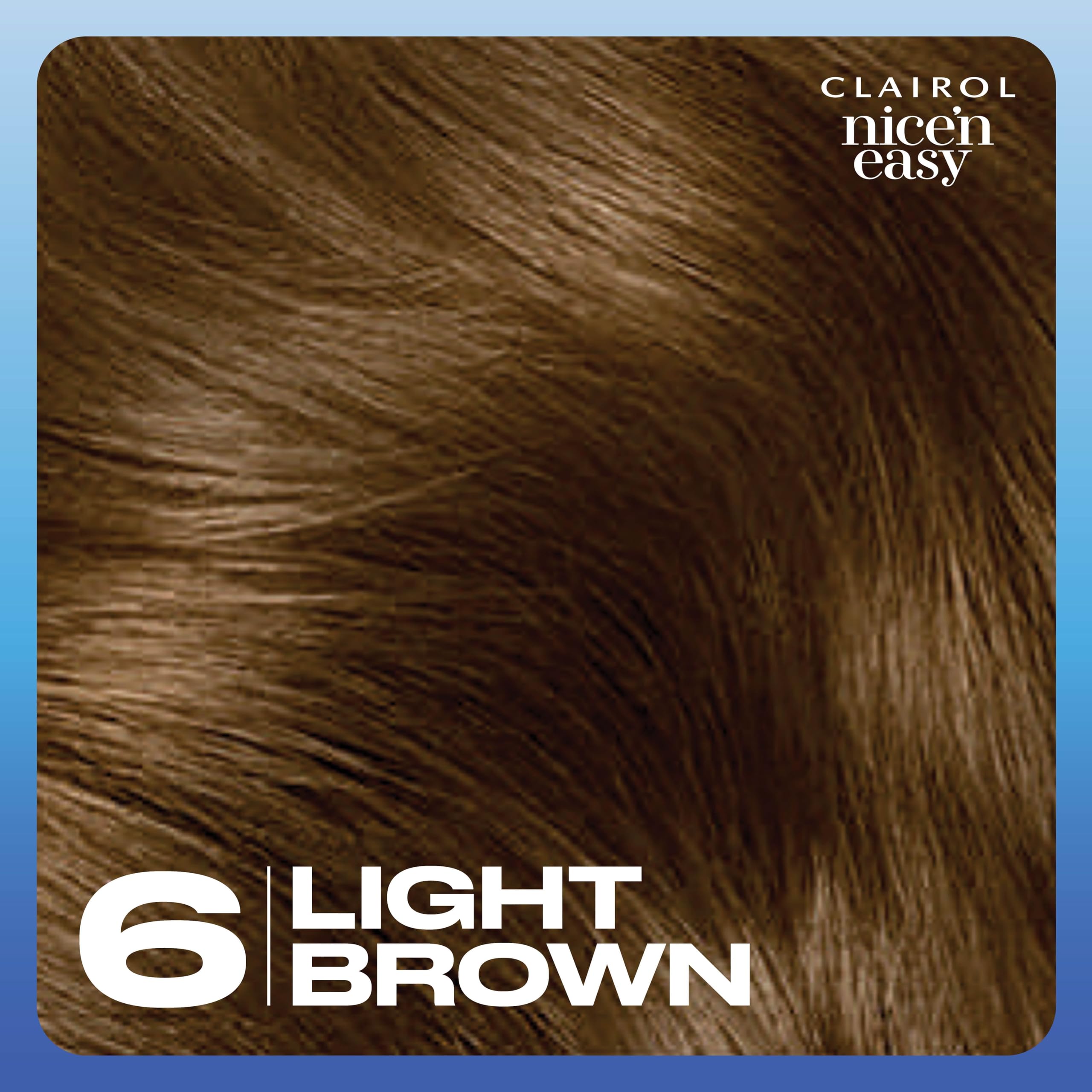Clairol Nice'n Easy crema color para cobertura precisa de canas.