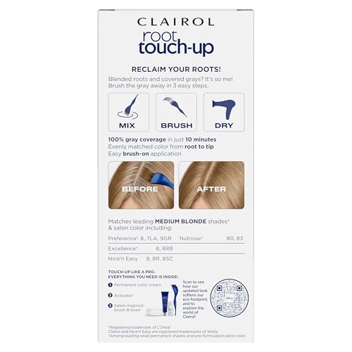 Clairol retoque de raíces: activador incluido para mezcla rápida