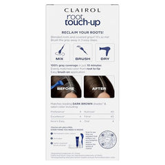 Clairol Root Touch-Up: bote para mezclar, cobertura rápida de canas.