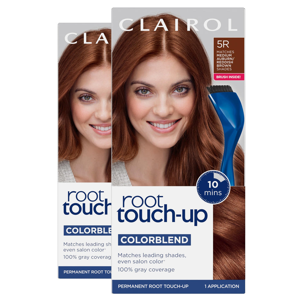 Clairol Root Touch-Up 5R, botella de tinte para cubrir raíces rápidamente