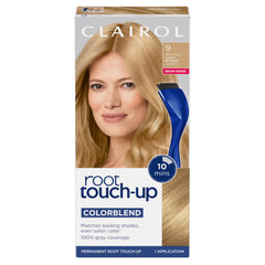 Clairol retoque de raíces: botella y aplicador para raíces, aplicación rápida.