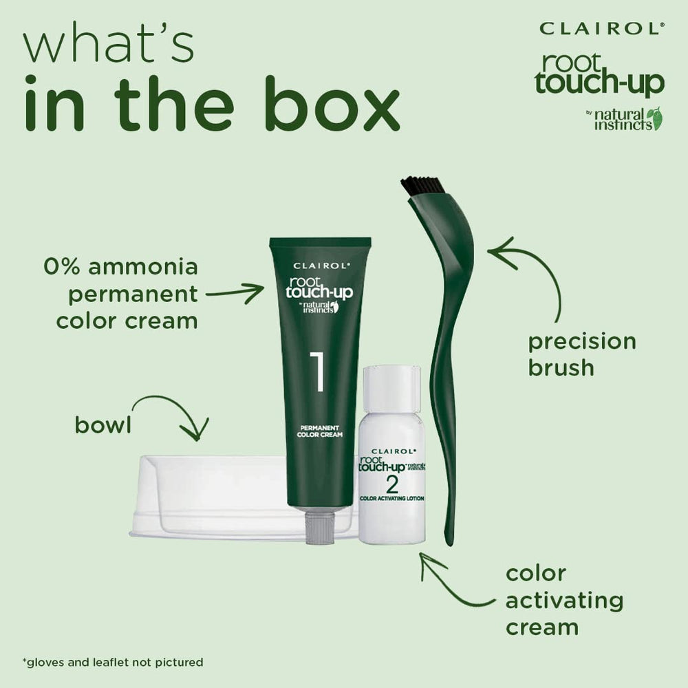 Clairol Root Touch-Up Natural Instincts, ingredientes no derivados de animales para una elección ética