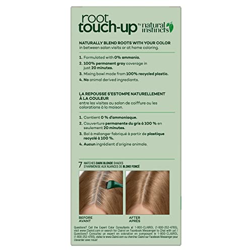 Clairol Root Touch-Up Natural Instincts, vaso mezclador reciclado para preparar el color