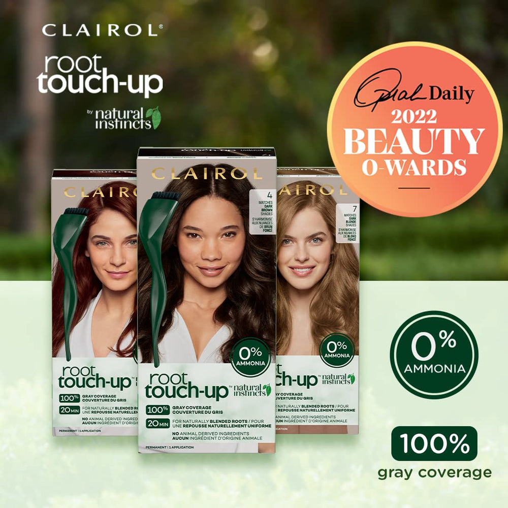 Clairol Root Touch-Up sin amoniaco: olor suave durante la aplicación.
