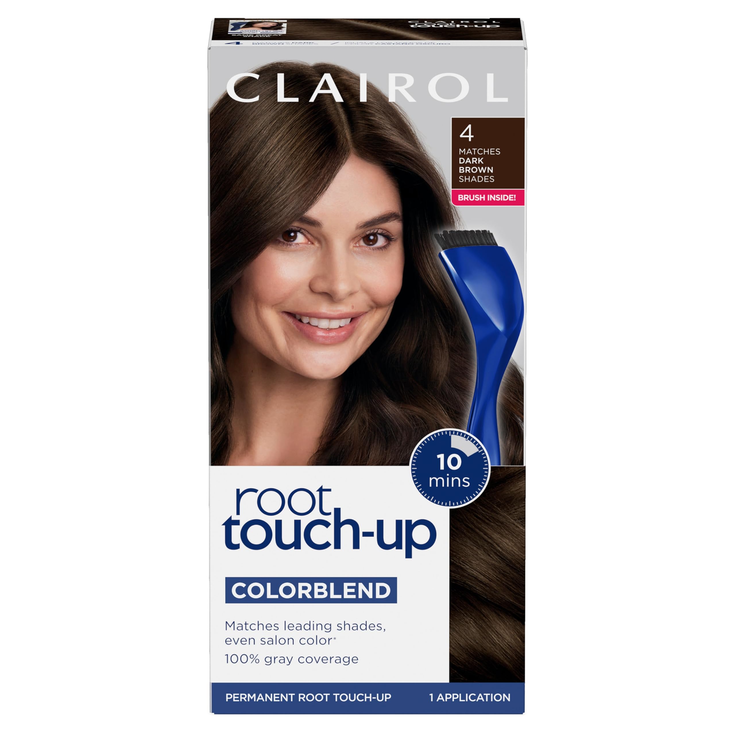 Clairol Root Touch-Up: tubo para mezclar retoca canas rápidamente.