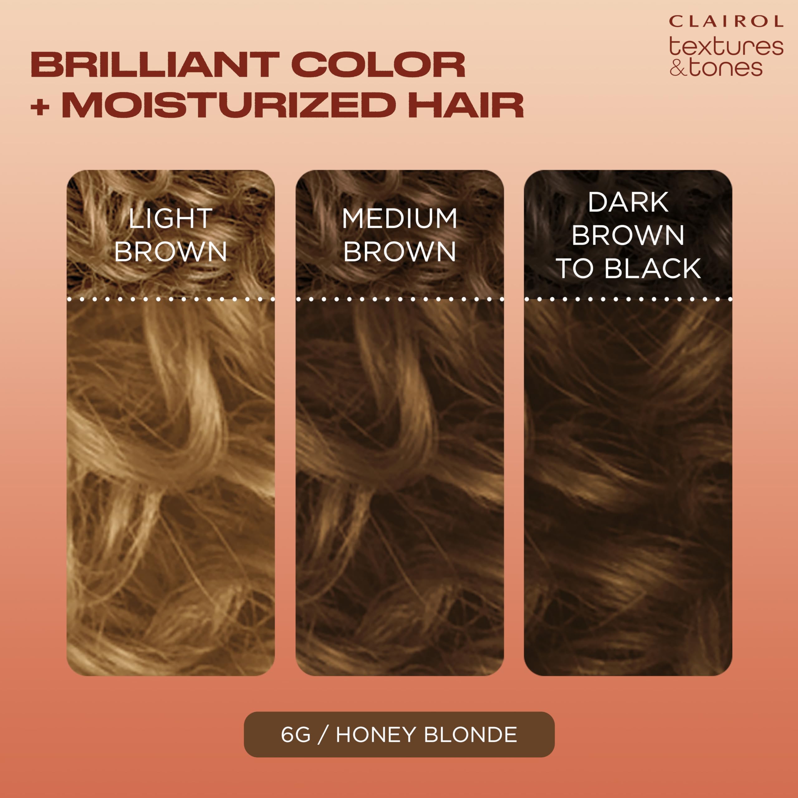 Clairol Textures & Tones aplicación con brocha en cabello