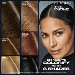 Clairol tono seis castaño claro para un resultado natural y homogéneo.