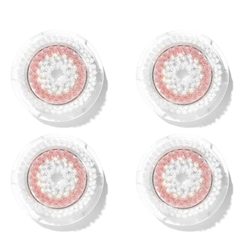 Clarisonic Radiancia, cabezal 4 unidades, limpieza suave y sostenible para uso diario.