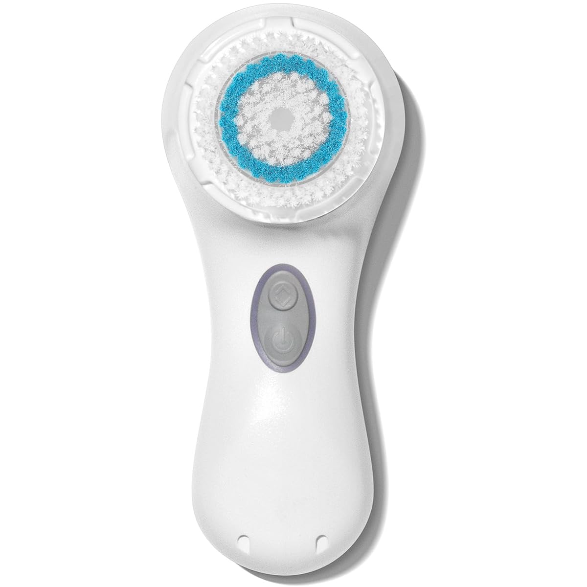 Clarisonic Mia 2 en la mano con cepillo: limpieza suave para la piel