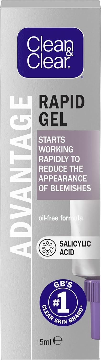 Clean & Clear Advantage gel: botella de 15 ml para tratamiento puntual de imperfecciones