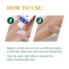Clean + Easy Aceite Azulene, cuidado posdepilación para brazos, piernas y bikini.