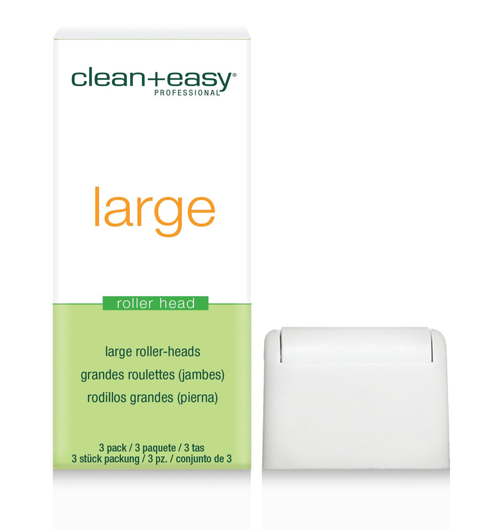 Clean + Easy cabezal de rodillo para cera grande, aplicación uniforme.