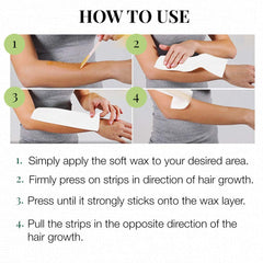 Clean + Easy rollo extra grande de 50 yardas para sesiones prolongadas de depilación.