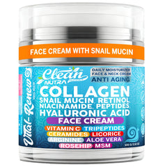 Vital Renew con mucina de caracol para una piel radiante