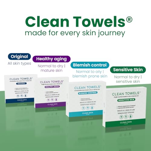 Cuidado diario en viaje con Clean Skin Club Clean Towels XL