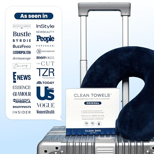 Clean Skin Club Clean Towels XL: opción sostenible para rutina diaria de viaje