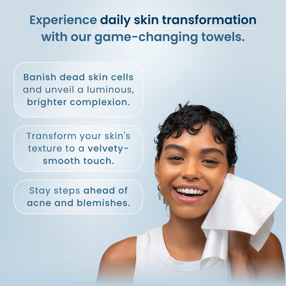 CLEAN SKIN CLUB Clean Towels XL Supreme, desmaquillado suave para piel sensible
