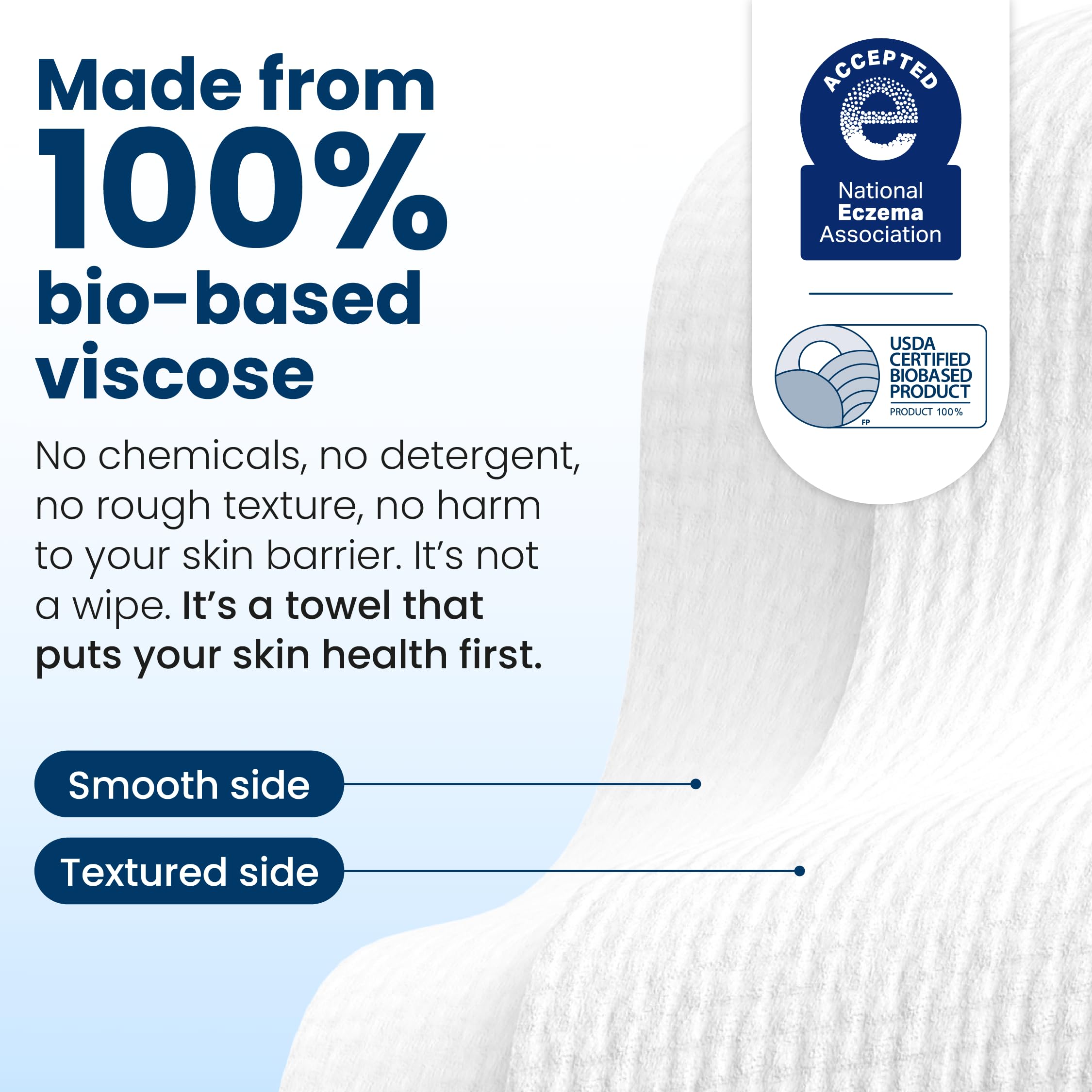 Clean Skin Club Clean Towels XL: uso individual para higiene facial en ruta