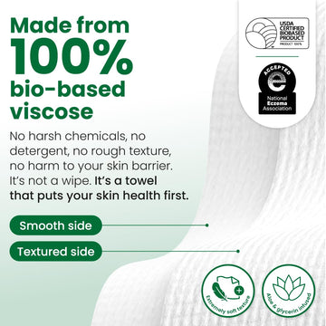 Clean Skin Club Clean Towels XL en viaje, formato compacto para higiene facial.