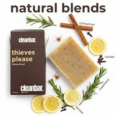 Barra Cleanbar textura exfoliante de clavos para piel suave y renovada