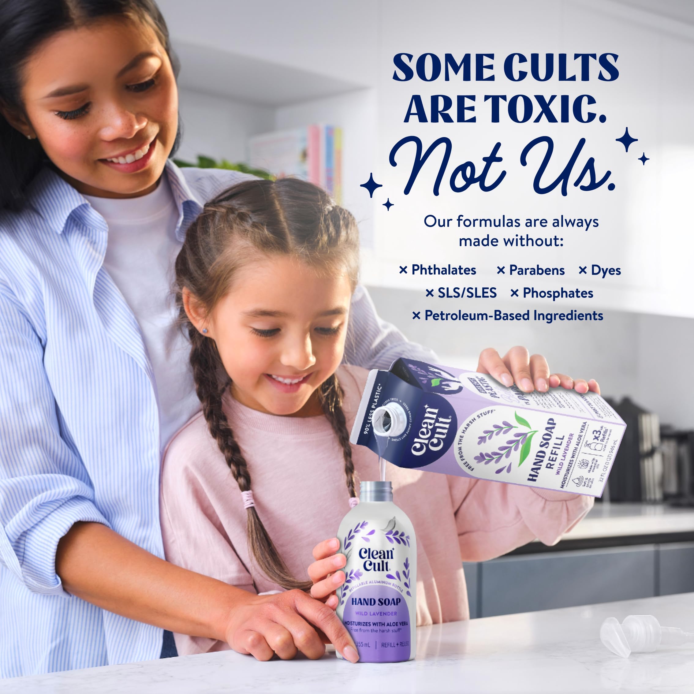 Envase de papel ecológico de Cleancult, opción sostenible para el hogar.