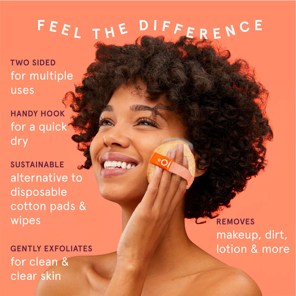 Esponjas CleanLogic para limpieza facial de piel sensible con textura suave