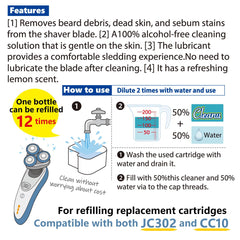 Cleanu Made in Japan quality supports gentle cleaning and lubrication.
