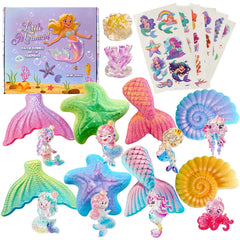 Bombas de baño Clear and Fresh con sirena regalo oceánico para fiestas infantiles