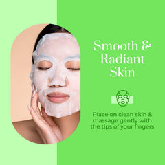 Clear Beauty Mascarilla Pepino Aloe: aplicación rápida para piel calmada