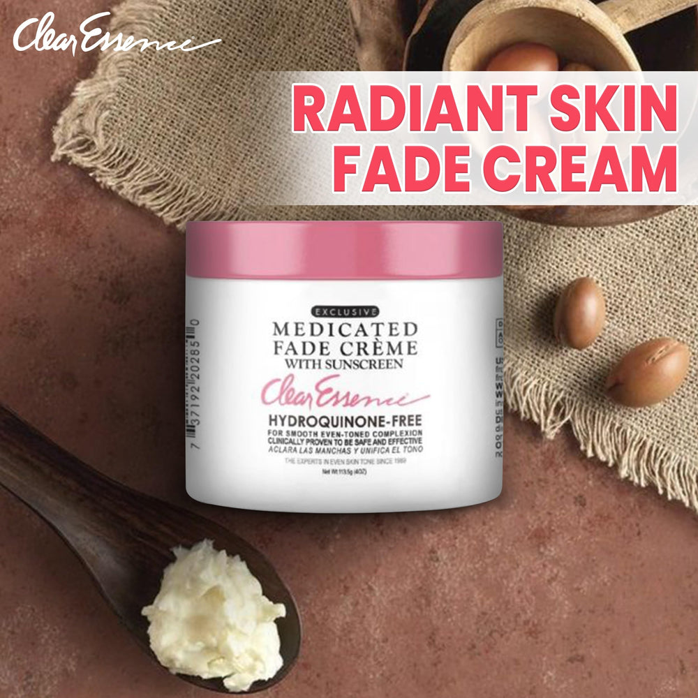 Clear Essence Fade crema: ideal para uso diario bajo maquillaje.
