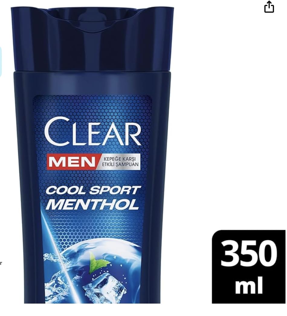 Clear Men espuma champú anticaspa limpia suavemente el cabello
