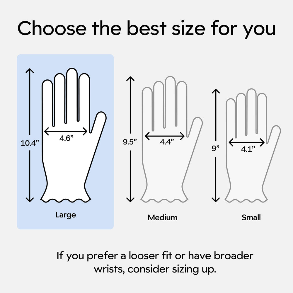 Uso para lavar y aplicar crema para manos con estos guantes