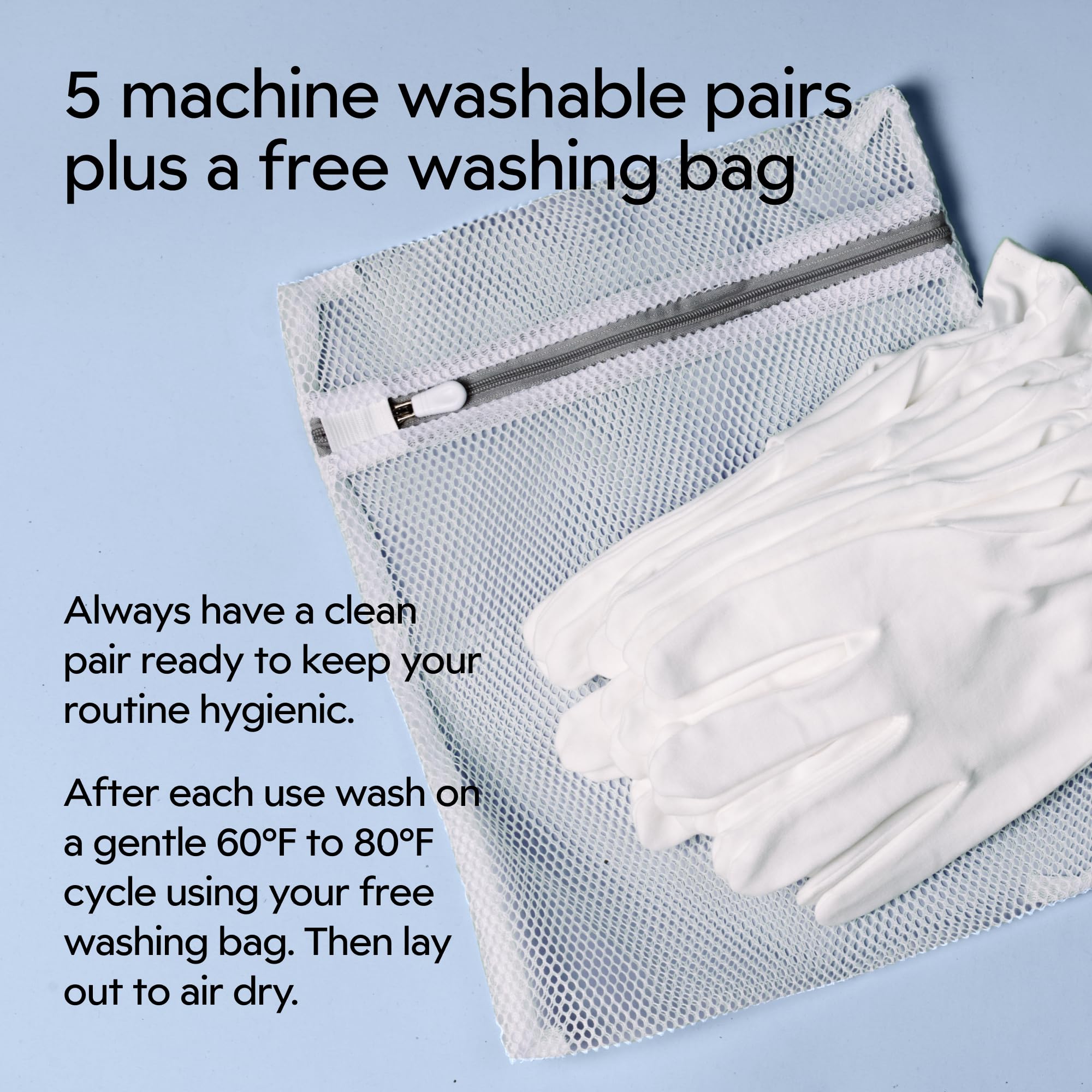 Guantes Clearbody para dormir con crema nutritiva