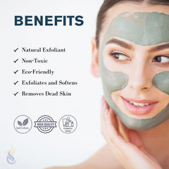ClearLee Pumice: textura exfoliante suave ideal para exfoliar rostro a diario.